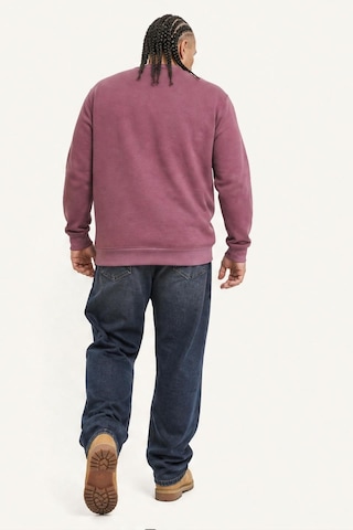 Starbattal Erkek Büyük Beden Sıfır Yaka 3ip Sweat Original 24203 Eflatun-2861