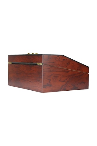 Falconetti Kahverengi Camlı Humidor Puro Kutusu Rc11