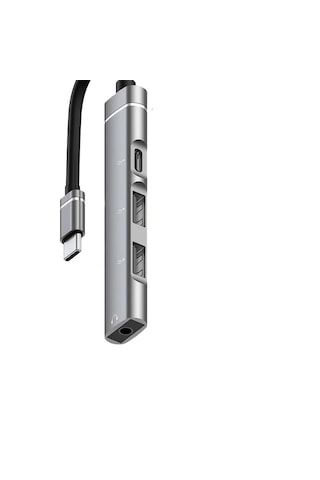 Microcase AL4612 Type-C USB 3.5 MM Jack 4 İn1 Port Çoğaltıcı Hub