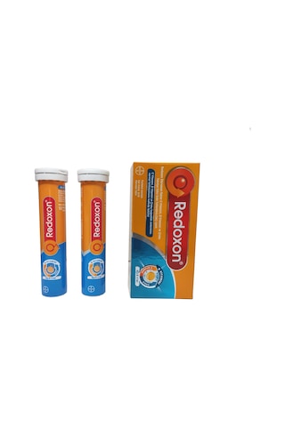 Redoxon 3'Lü Etki C Vitamini D Vitamini Çinko Efervesan 2 x 30 Tablet