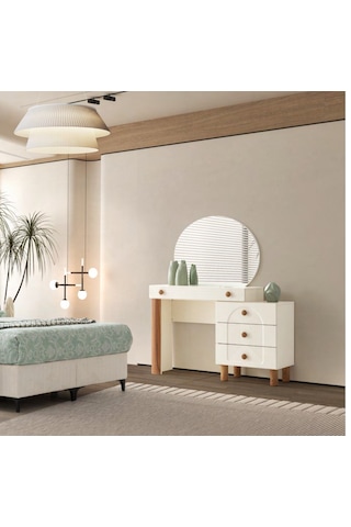 Asia Mdf Membran 6 Kapaklı Gardırop ve Yatak Odası Takımı