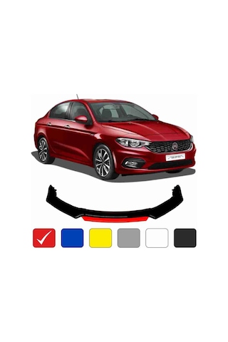 Fiat Egea Lip 4 Parça Kırmızı