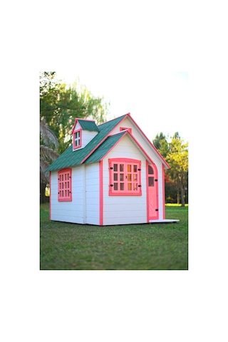 Mandu Ahşap Çocuk Oyun Evi Playhouse Beykoz