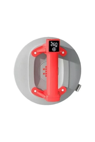 Shijing Tools 6100 Şarjlı Hava Pompalı Dijital Vantuz - Cam Granit Seramik Ayna Taşıma Vantuzu