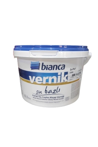 Bianca Su Bazlı Dış Cephe Ahşap Verniği Parlak 2.5 Lt