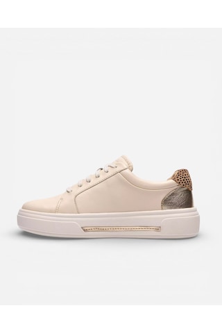 Clarks Hollyrose Zip Cream Multi Kadın Krem Günlük Ayakkabı 26185914 Krem