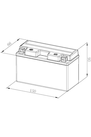 Bosch 12v 6,5 Ah Yt7b-bs Agm Akü Fa119 M6008