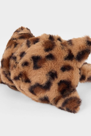 Defacto Kız Çocuk Leopar Desenli Pelüş Kulaklık F4355a825wnbn450 Kahve
