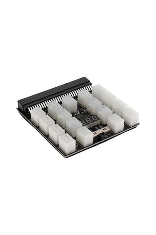 17 PIN ATX 6 PIN Breakout Board Adaptörü Güç Kaynağı Led Kesme