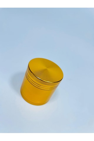 Çelik TutunÖğütücü 4Kademeli Paslanmaz Grinder GoldRenk//40mm