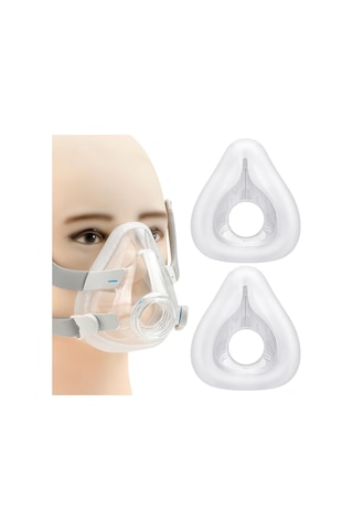 Yifomall F20 Solunum Maskesi İçin 2 Adet Burun Silikon Yedek Yastık - M Boyutu, Eşleşir Orjinal Çerçeve, Güvenilir Lehimleme, Konforlu Taşıma, Dayanıklı Malzeme