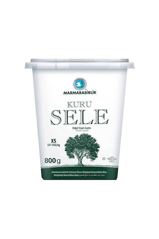 Marmarabirlik Kuru Sele 321-350 KB XS Siyah Zeytin 2 x 800 G