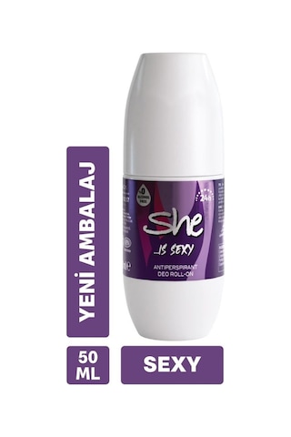 She Is Sexy Kadın Roll-On Deodorant 50 ML