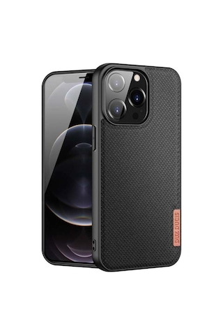 Dux Ducis Fino Serisi Iphone 13 Pro Max Kilif Premium Dokuma Sil 301893717 - Renk / Yesil