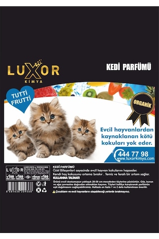 Luxor Kimya Kedi Parfümü Tutti Frutti 200 ml