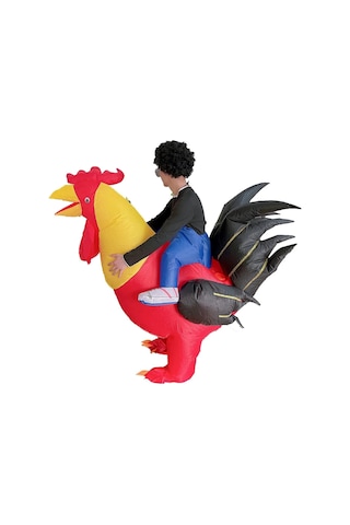 Şişme Horoz Kostüm, Şişme Süslü Elbise Ve Cadılar Bayramı