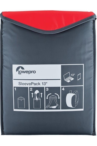 Lowepro Sleevepack 13 (Kırmızı/Gri)