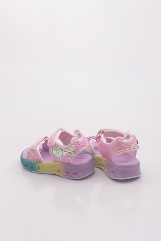 Marco Kids 02-26y207 Çocuk Patik Işıklı Sandalet Pembe