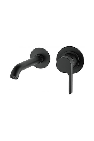 İtalyan Webert- Do Re Mi Ankastre Lavabo Bataryası Mat Siyah Dr830606560