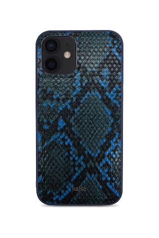 Kajsa Apple Uyumlu iPhone 12 Pro Kılıf Kajsa Glamorous Serisi Snake Pattern Kapak ZORE-216654