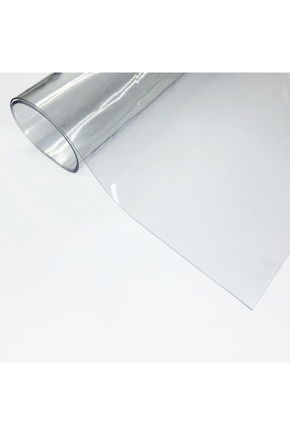 Simli 1,6Mm Kalın Şeffaf Pvc Masa Örtüsü