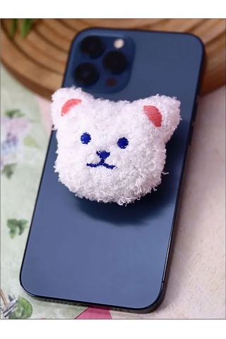 Cronax Kızlar İçin Telefon İçin Yapışkan Tabanlı Ayıcık Popsocket 338733665