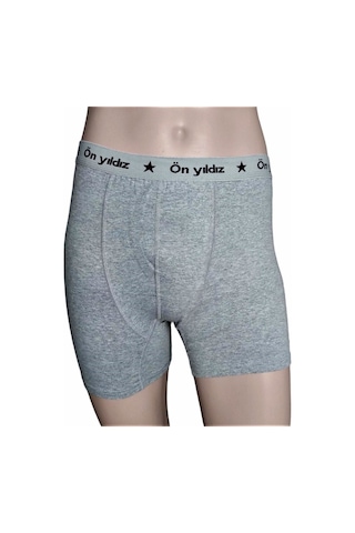 Önyıldız % 100 Pamuk Likralı Erkek Boxer