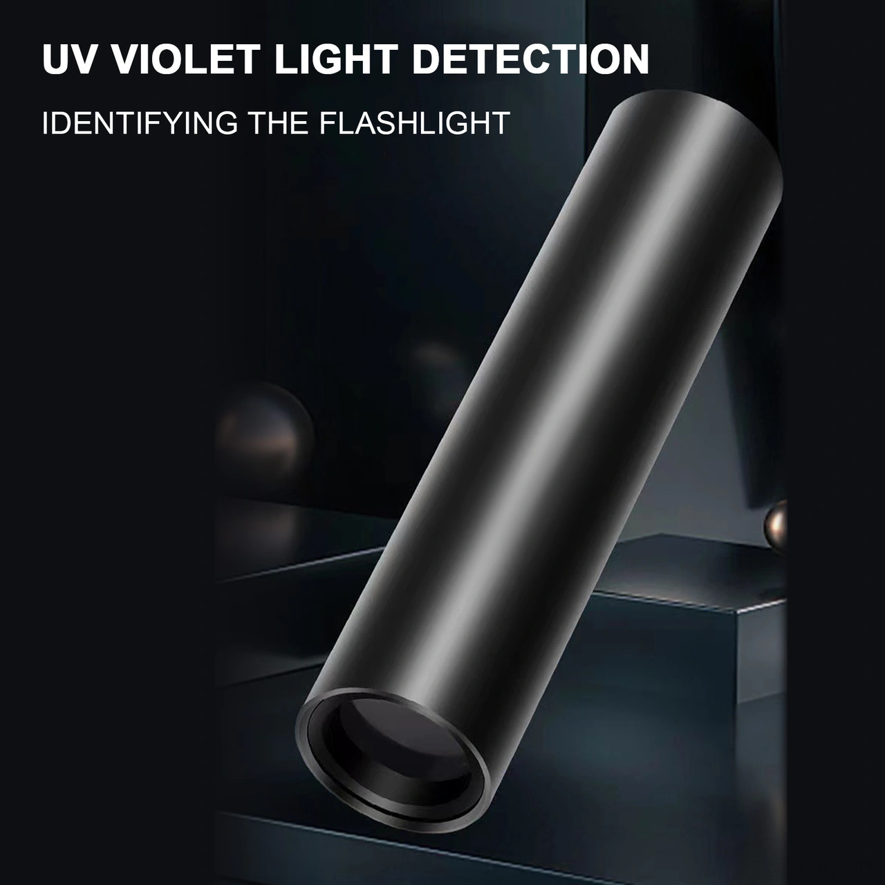 Youmex 365nm Uv Tespit Feneri, Kedi Mantarı Ve Parşömen Tanı, Ev Eşyaları Floresan Ajan Tespiti, 500mah Li-poly Pil, Alüminyum Kasa, Siyah Siyah