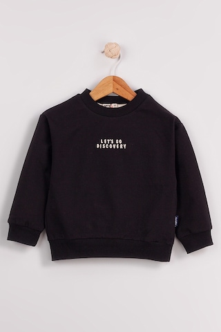 Erkek Çocuk Sweatshirt Siyah