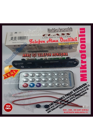 Fiat Linea Bluetoothlu Oto Teyp Usb/Sd Çevirici Aux Kumandalı New N11.551