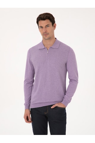 Cacharel Mor Regular Fit Kazak Pembe