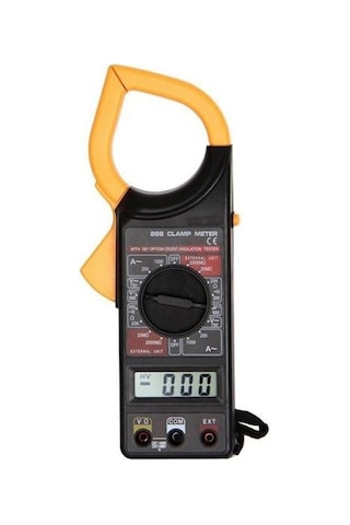 Powermaster Dt-266 Dijital Buzzerlı Pensampermetre Multimetre Ölçü Aleti