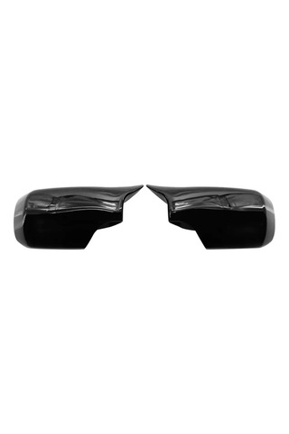 Bmw E46 3 Serisi 1998-2005 Makyajsız Kasa İle Uyumlu Batman Yarasa Ayna Kapağı Piano Black Abs Plastik 00 Şüscaroto Aksesuar