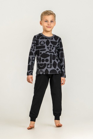 Rolypoly Erkek Çocuk Gri Uzun Kol Pijama Takım Rp3869-c-v1 Rp3869-c-v1