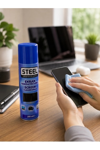 Hubrendy Tekno İz Bırakmadan Etkili Ekran Temizliği Sağlayan Sprey