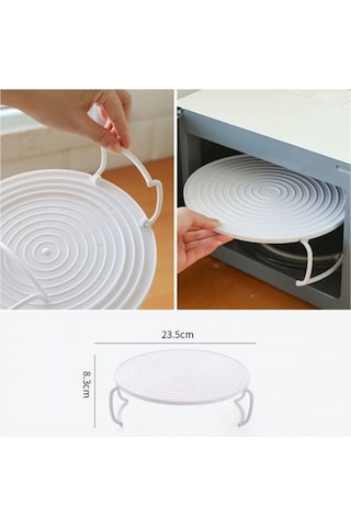 Finehome Mikrodalga Buzdolabı Rafı Beyaz