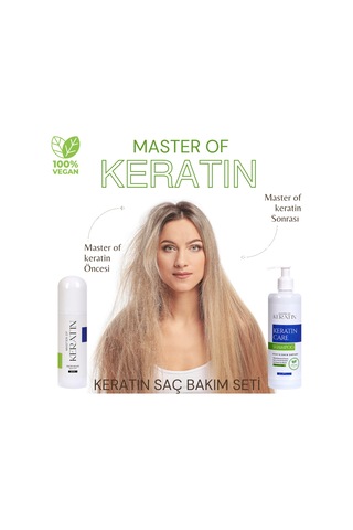 Master Of Keratin Şampuan 3 Lü Set Tüm Saç Tipleri