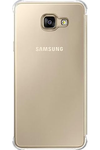 Galaxy A7 2016 A710f İle Uyumlu Clear View Cover Altın Ef-za710cfegww Gold
