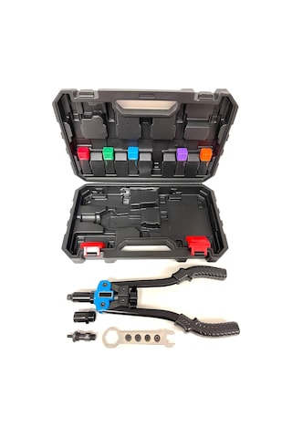 Manüel pop ve somun perçin el aleti seti