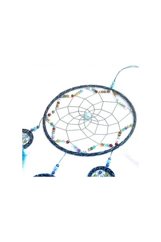 Pıao Rüya Yakalayıcı, Çocuk Odası Duvar Dekorasyonu İçin Renkli Tüylü Rüya Yakalayıcılar 20 Cm Genişlik 76 Cm Uzunluk