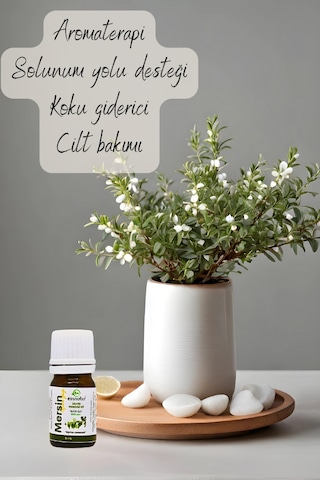 Einnatur Mersin (Myrtle) Uçucu Yağı %100 Saf Myrtus Communis Essential Oil 5 ML