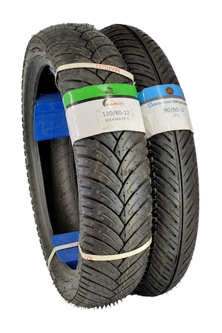 Maruti Tyres Honda Crf 250l 120/80-17, 90/90-17 Tl Maxıma Motosiklet Lastik Seti