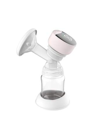 Geeroyoo Beyaz İngilizce Elektrikli Emziği: 4 Mod, 12 Seviye Ayar, Led Ekran, 150ml Biberon, Dahili Li-pil My-374