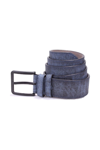 Dagoster DMK26-458 Lacivert 4.5 CM Suni Deri Erkek Kemer Lacivert