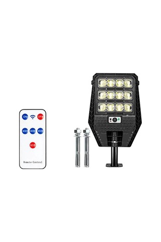 Cbtx W7208-3 Dış Mekan Su Geçirmez Ev Bahçe Lambası Güneş Enerjili Led Parlak Bahçe Lambası 3 Sıra Diğer