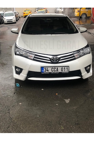 Toyota Corolla Uyumlu Ön Flap (Plastik)