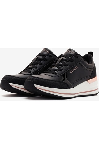 Skechers Billion 2 - Fine Shine Kadın Siyah Günlük Ayakkabı 177345 Blk Siyah