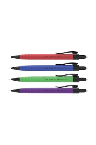 Uçlu Kalem Tri-click Vers. Rubberized, 0.7, Asorti