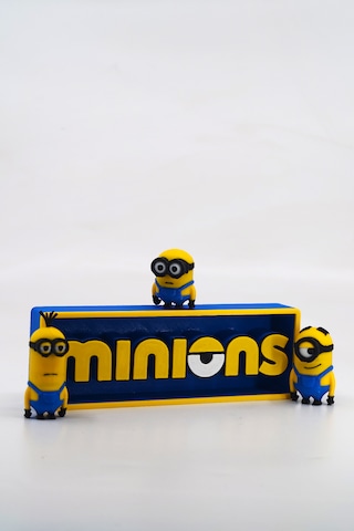 Minions Figür Ve Logo Seti