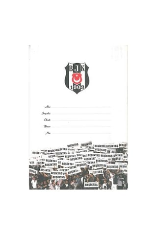 Beşişktaş A4 96 Yp kareli karon Kapak defter 70 gr.